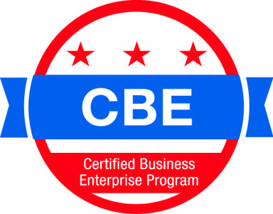 CBE Certified Business Enterprise badge