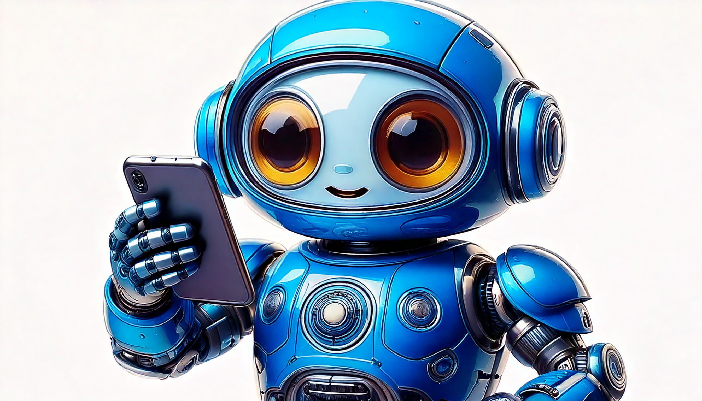 Dark CTA robot visual