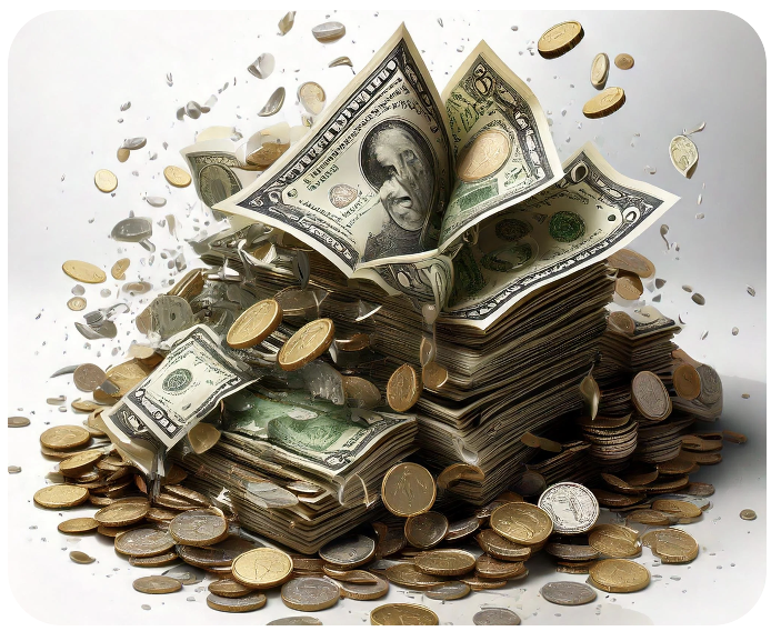 Performance guarantee money visual