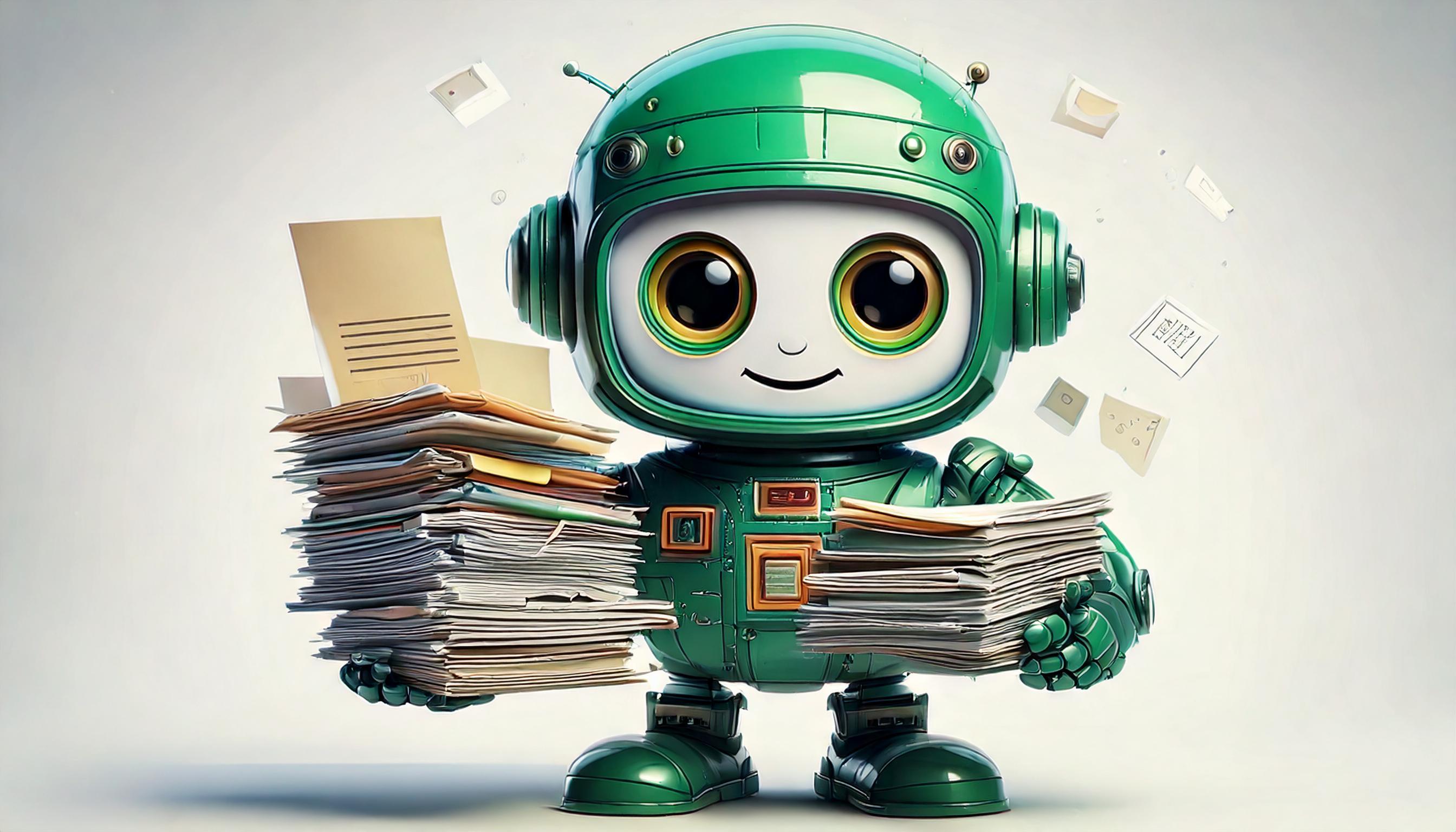 Discovery and design step visual with Flowbot robot